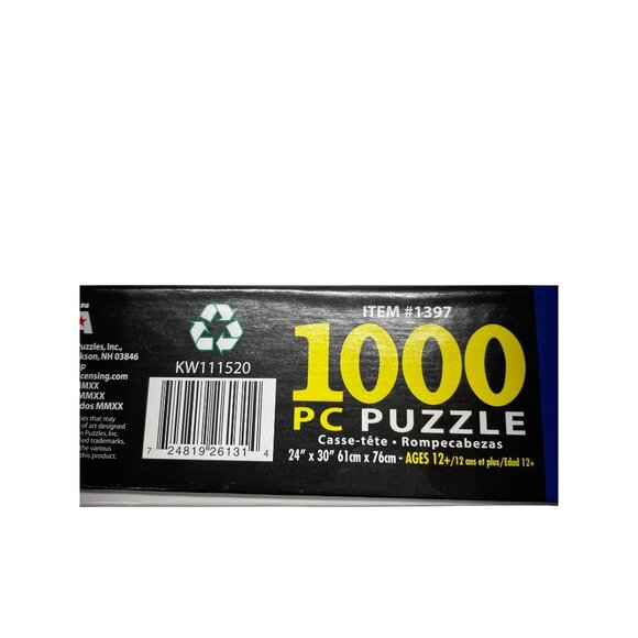 White Mountain American Diner 1000 Piece Jigsaw Puzzle Steve Crisp Art - Picture 2 of 3